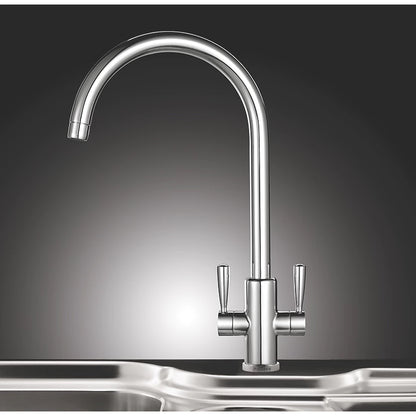 Franke Ascona sink-mounted mono mixer kitchen tap chrome